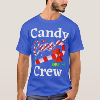 Candy Cane Crew Funny Christmas Candy Lover X-mas T-Shirt