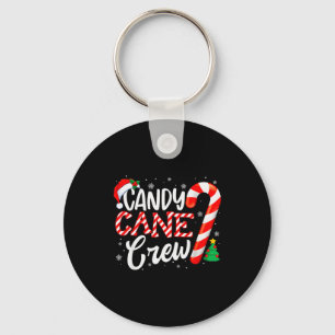 Candy Cane Crew Funny Xmas Christmas Pajamas Men W Keychain