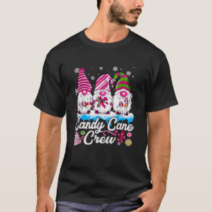 Candy Cane Crew Matching Family Group Candy Lover  T-Shirt