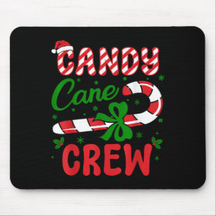 Candy Cane Crew Tester Lovers Taster Group Funny C Mouse Pad