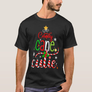 Candy Cane Cutie  Christmas Boys Girls Kids Xmas P T-Shirt