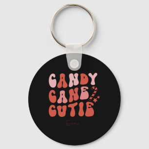 Candy Cane Cutie Christmas Holiday Toddler T Shirt Keychain