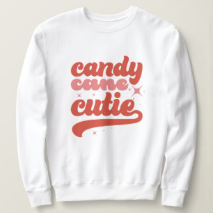 Candy cane cutie christmas sweatshirt