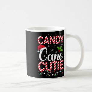 Candy Cane Cutie Cute Funny Christmas Xmas Candy L Coffee Mug