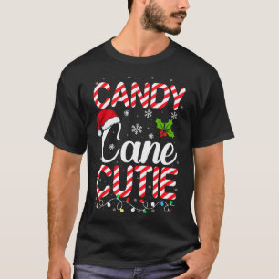 Candy Cane Cutie Cute Funny Christmas Xmas Candy L T-Shirt