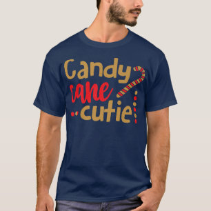 candy cane cutie Funny Christmas family clothing12 T-Shirt