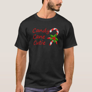 Candy Cane Cutie Funny Christmas Stocking Stuffer  T-Shirt