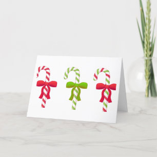 Candy-Cane Delight Greeting Card
