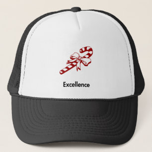 Candy Cane Excellence Trucker Hat