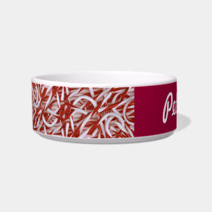 Candy Cane Explosion - pet dish