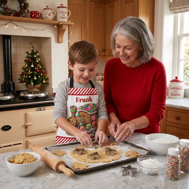 Candy Cane Express  Apron (Creator Uploaded)