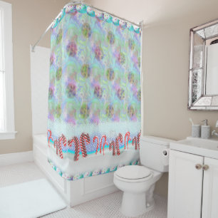 Candy Cane Forest With Magic Cookie Sugar Snowfall