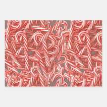 CANDY CANE GIFT WRAP