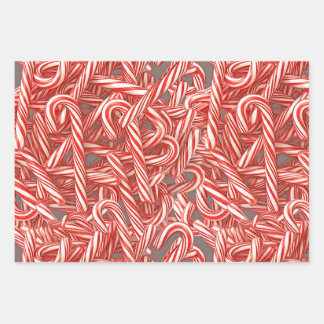 CANDY CANE GIFT WRAP