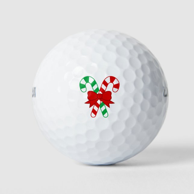 Candy Cane Golf Ball (Front)