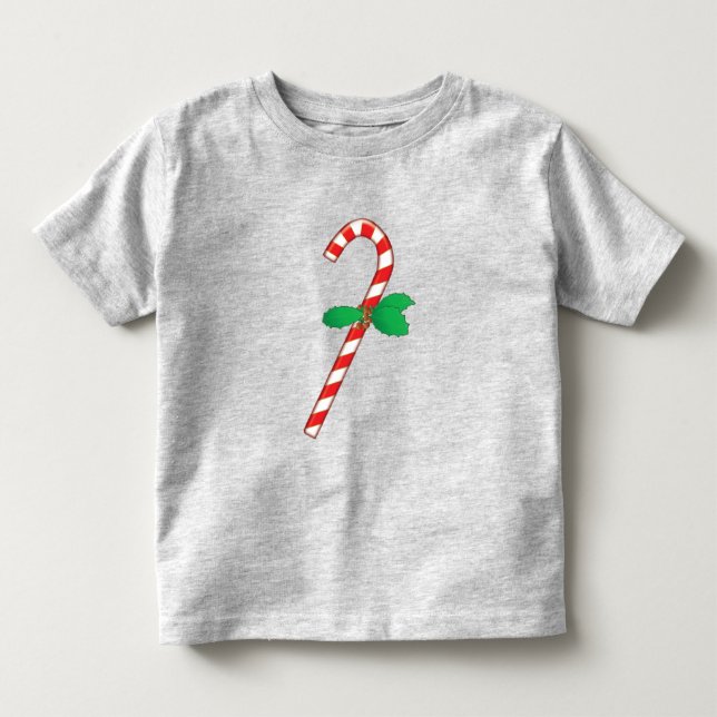 Candy Cane Graphic Tee Shirt (Front)