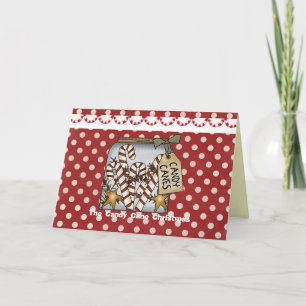 Candy Cane greeting card