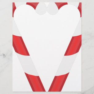 candy cane heart