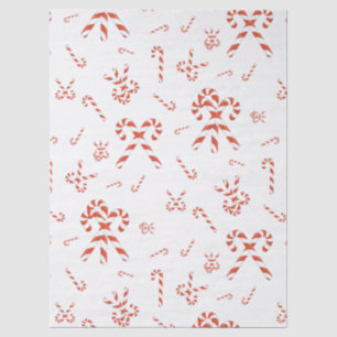 Candy Cane Jumble Tissue Paper