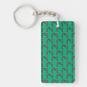 candy cane key chain 