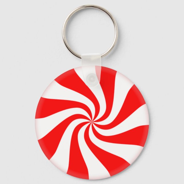 Candy cane keychain (Front)