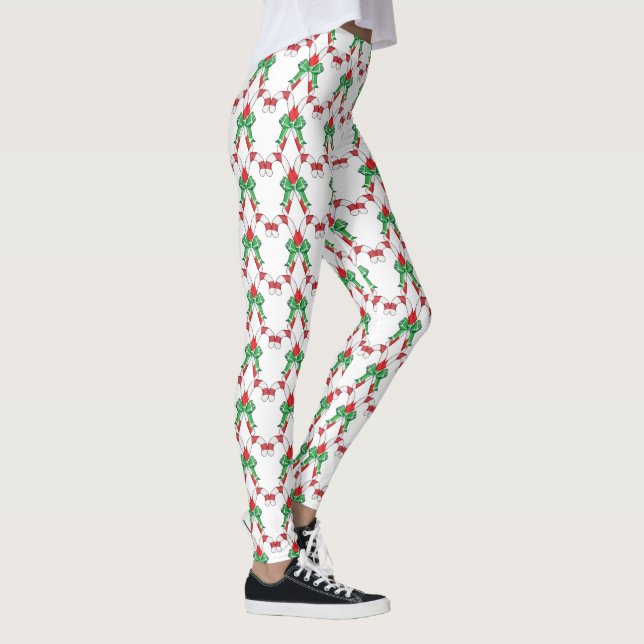 Candy Cane Leggings (Right)