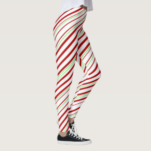 Women's Candy Cane Leggings & Tights