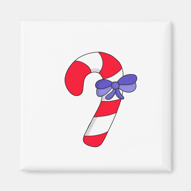 Candy cane magnet (Front)