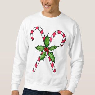 Candy Cane Men's Sweatshirt