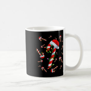 Candy Cane Merry And Bright Red And White Candy Ch Coffee Mug