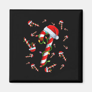 Candy Cane Merry And Bright Red And White Candy Ch Magnet