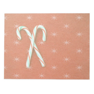 Candy Cane Notepad
