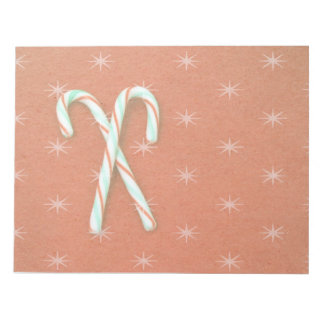 Candy Cane Notepad
