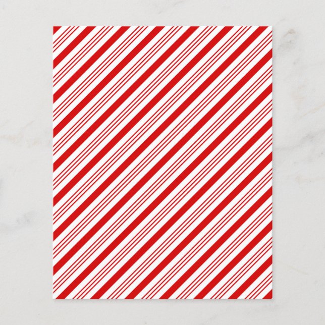 candy cane patterned paper (Front)