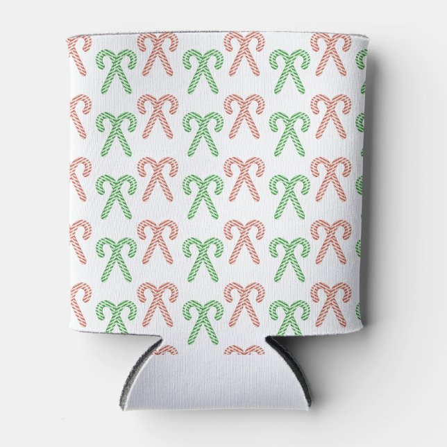 Candy cane/peppermint  can cooler (Front)