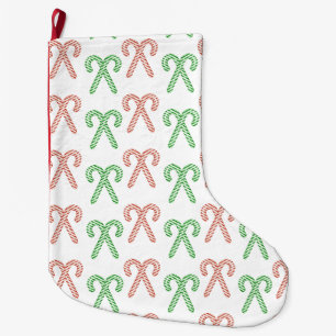 Candy cane/peppermint  large christmas stocking