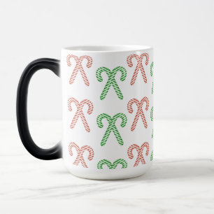 Candy cane/peppermint magic mug