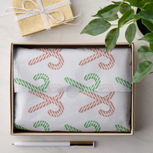Candy cane/peppermint  tissue paper