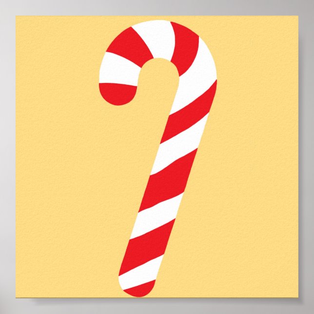 Candy Cane Poster (Front)