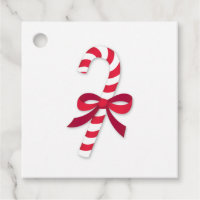 Candy Cane Ribbon Classic Illustration