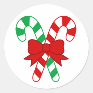 Candy Cane Sticker