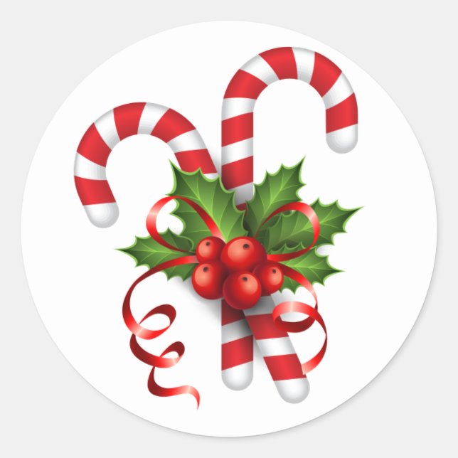 Candy Cane Stickers (Front)