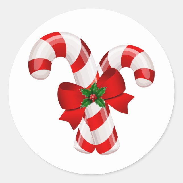 Candy Cane Stickers (Front)