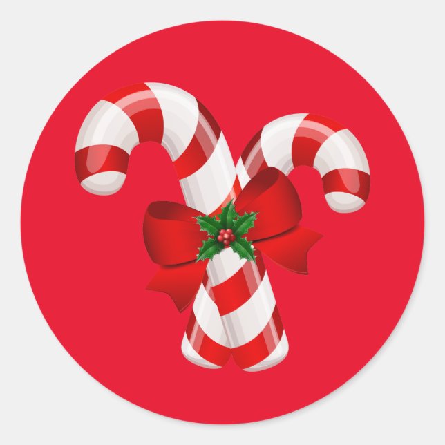 Candy Cane Stickers (Front)
