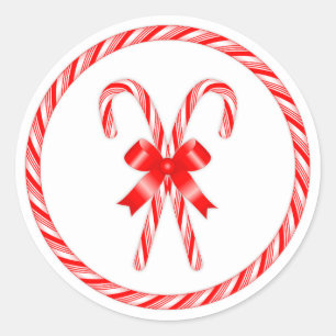 Candy Cane Stickers