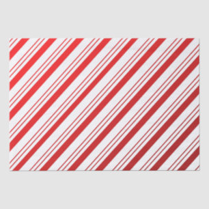 Candy Cane Stripes Christmas Tissue Paper