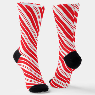 Candy Cane Stripes Socks