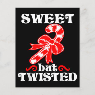 Candy Cane Sweet But Twisted Funny Christmas