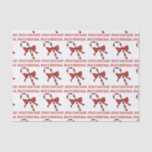 Candy Cane Tissue Paper