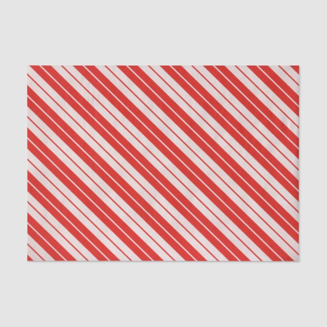 Candy Cane Tissue Paper (Front)